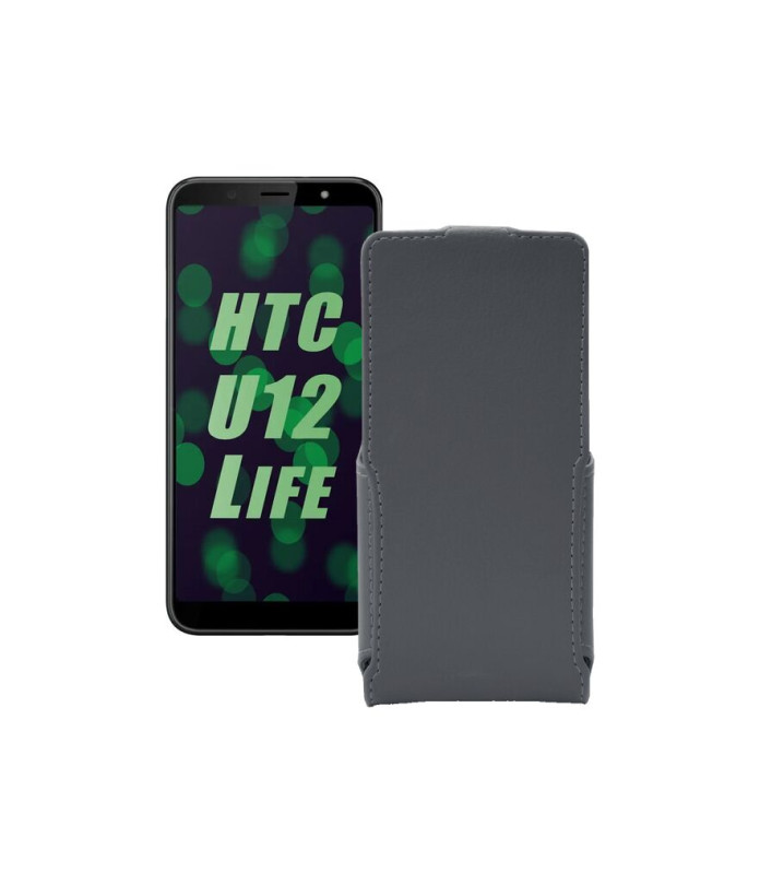 Чохол-флип з екошкіри для телефону HTC U12 life