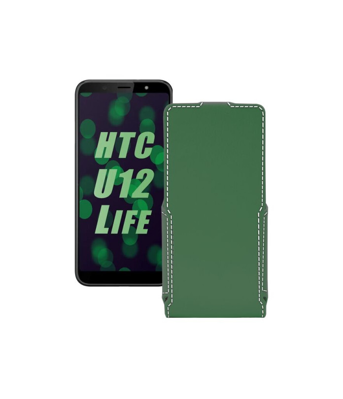 Чохол-флип з екошкіри для телефону HTC U12 life