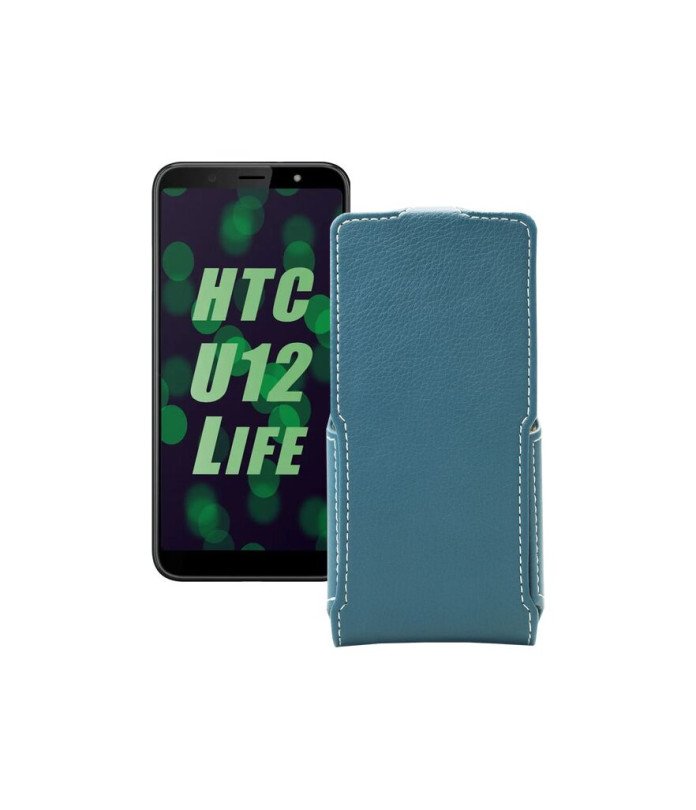 Чохол-флип з екошкіри для телефону HTC U12 life