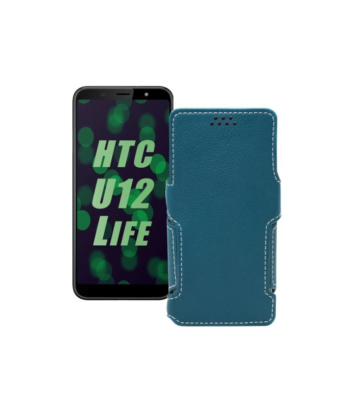 Чохол-книжка з екошкіри для телефону HTC U12 life