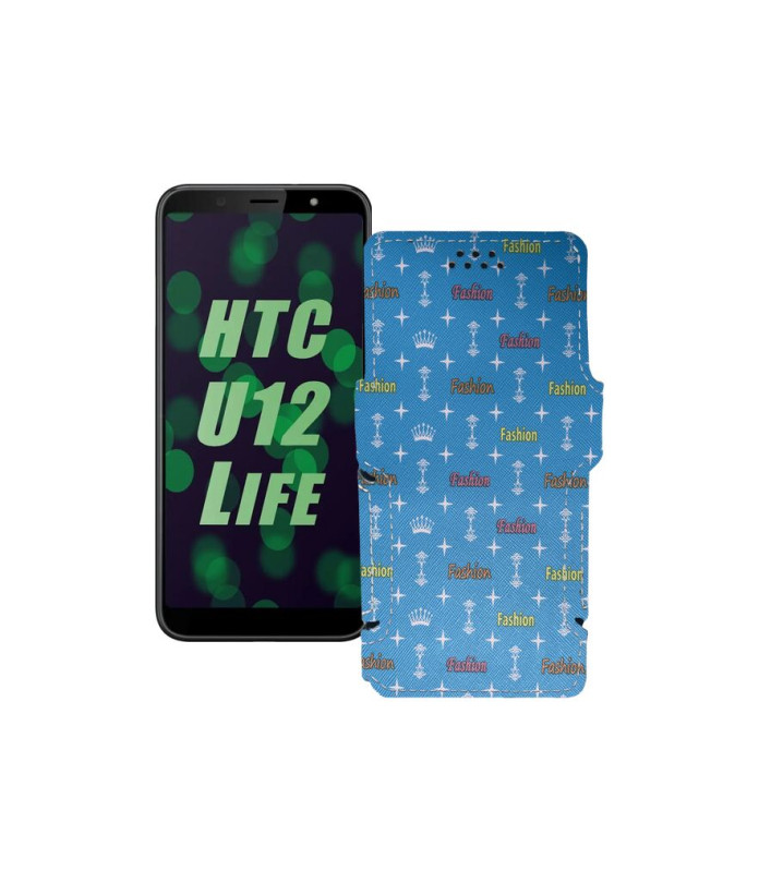 Чохол-книжка з екошкіри для телефону HTC U12 life