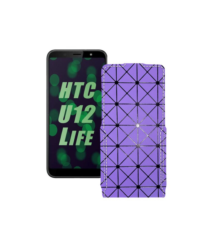 Чохол-флип з екошкіри для телефону HTC U12 life