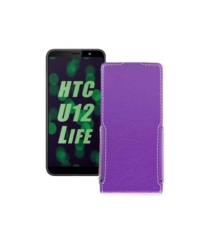 Чохол-флип з екошкіри для телефону HTC U12 life