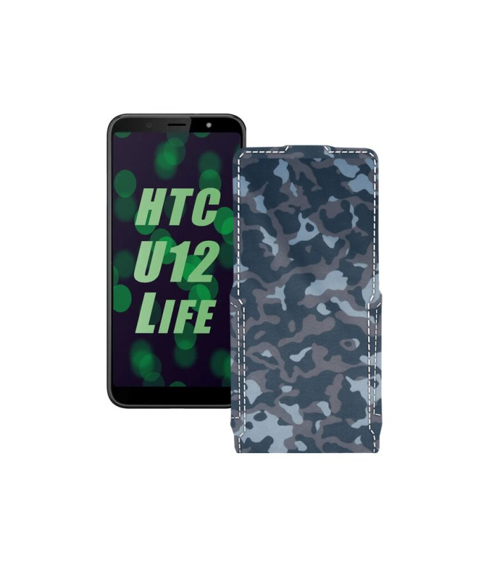 Чохол-флип з екошкіри для телефону HTC U12 life