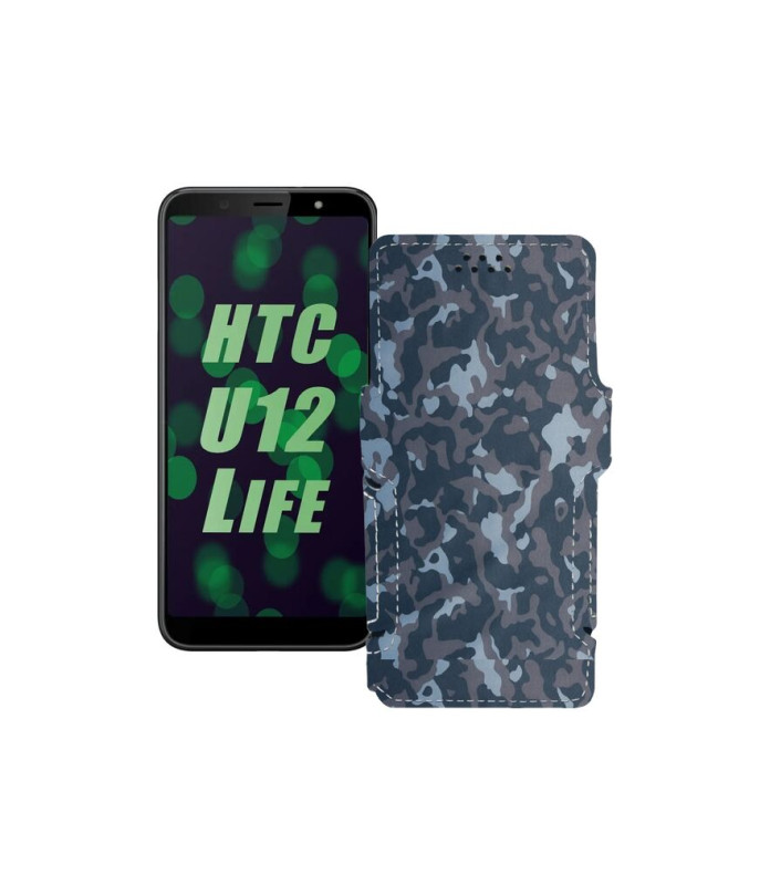 Чохол-книжка з екошкіри для телефону HTC U12 life