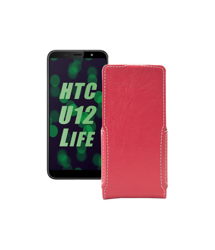 Чохол-флип з екошкіри для телефону HTC U12 life