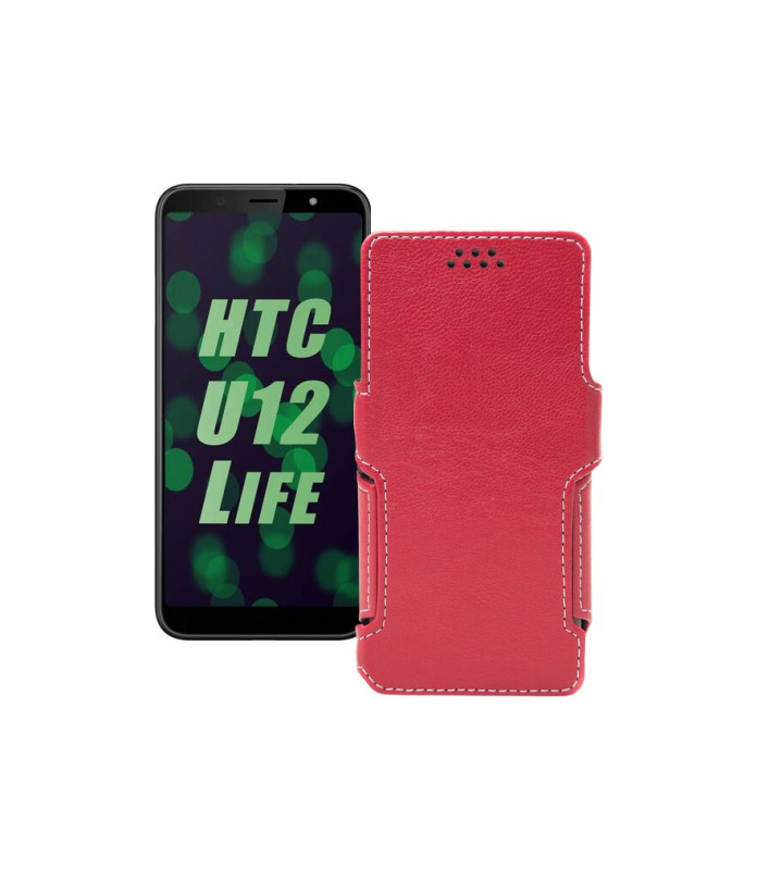 Чохол-книжка з екошкіри для телефону HTC U12 life