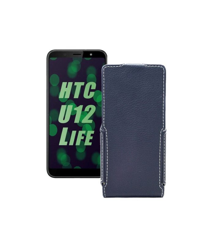 Чохол-флип з екошкіри для телефону HTC U12 life