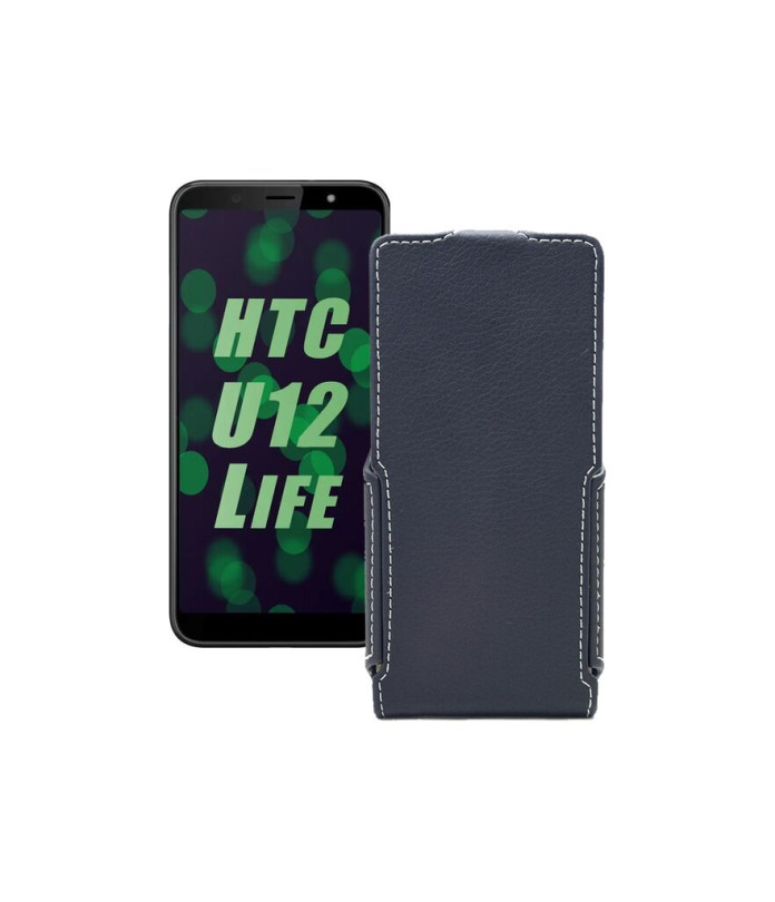 Чохол-флип з екошкіри для телефону HTC U12 life