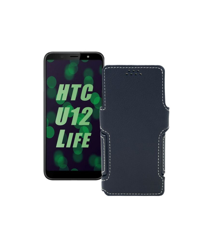 Чохол-книжка з екошкіри для телефону HTC U12 life