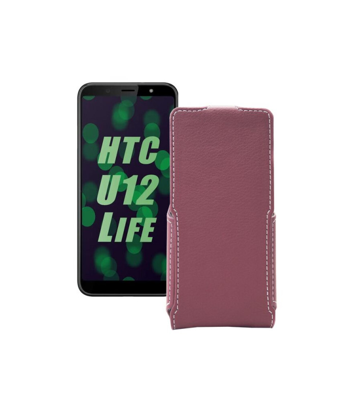 Чохол-флип з екошкіри для телефону HTC U12 life