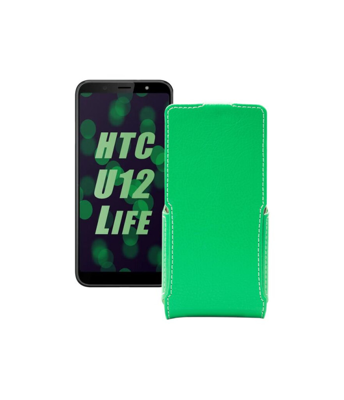 Чохол-флип з екошкіри для телефону HTC U12 life