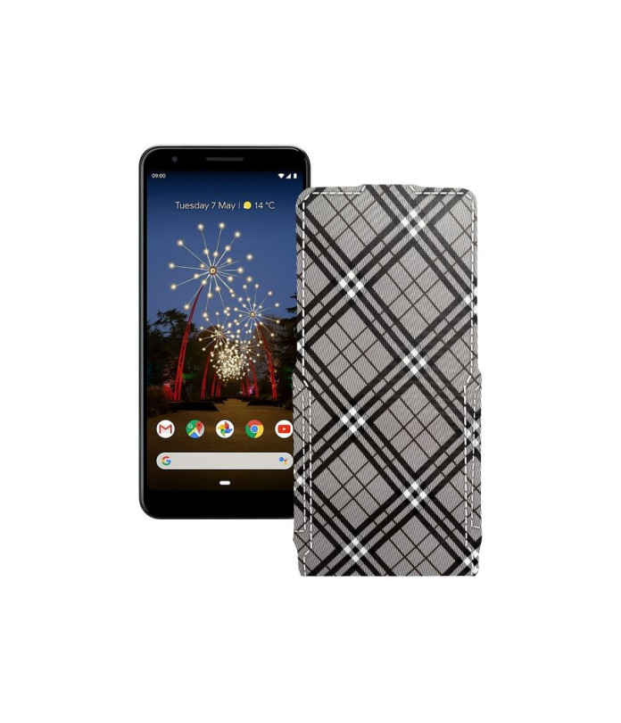 Чохол-флип з екошкіри для телефону Google Pixel 3a XL