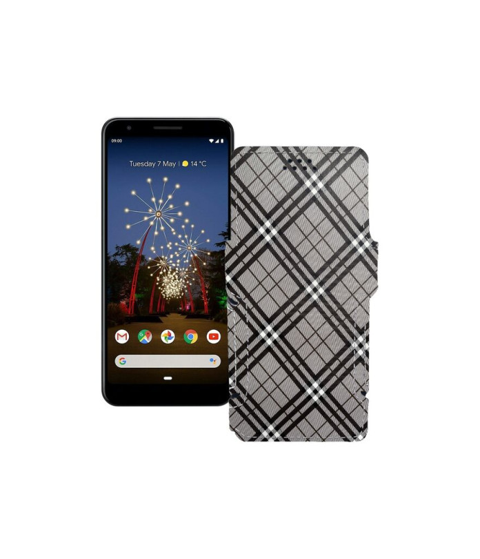 Чохол-книжка з екошкіри для телефону Google Pixel 3a XL