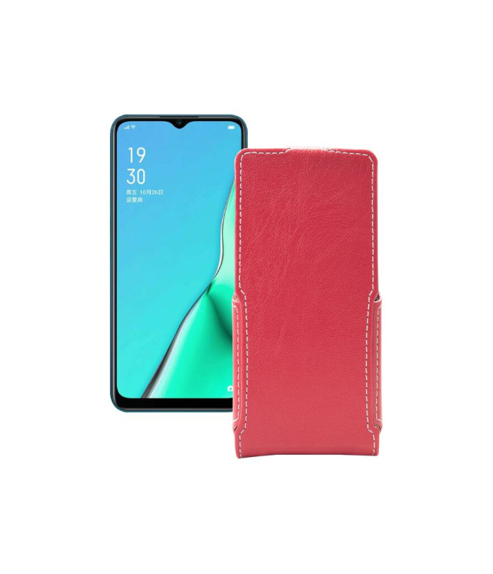 Чохол-флип з екошкіри для телефону OPPO A11x