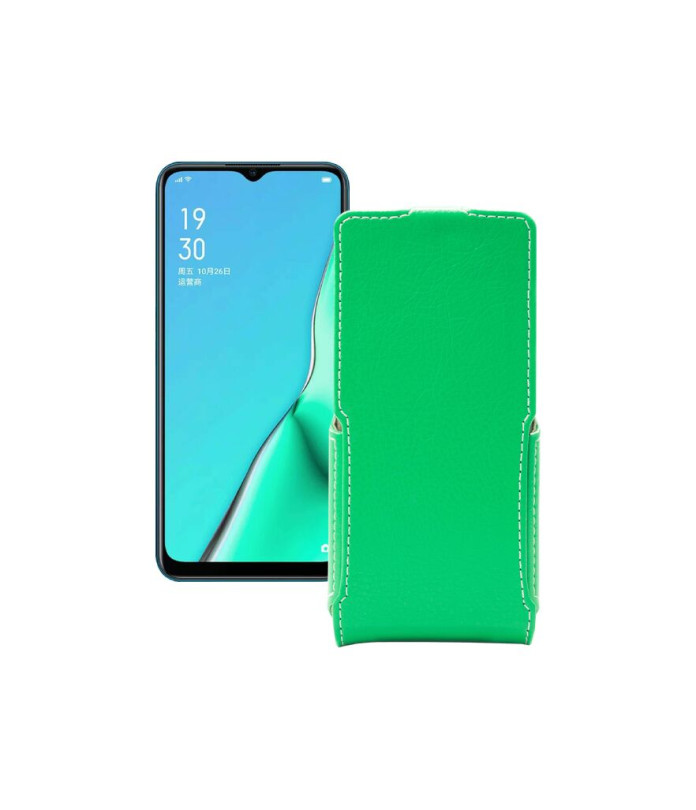 Чохол-флип з екошкіри для телефону OPPO A11x