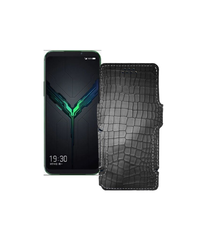 Чохол-книжка з екошкіри для телефону Xiaomi Black Shark 2