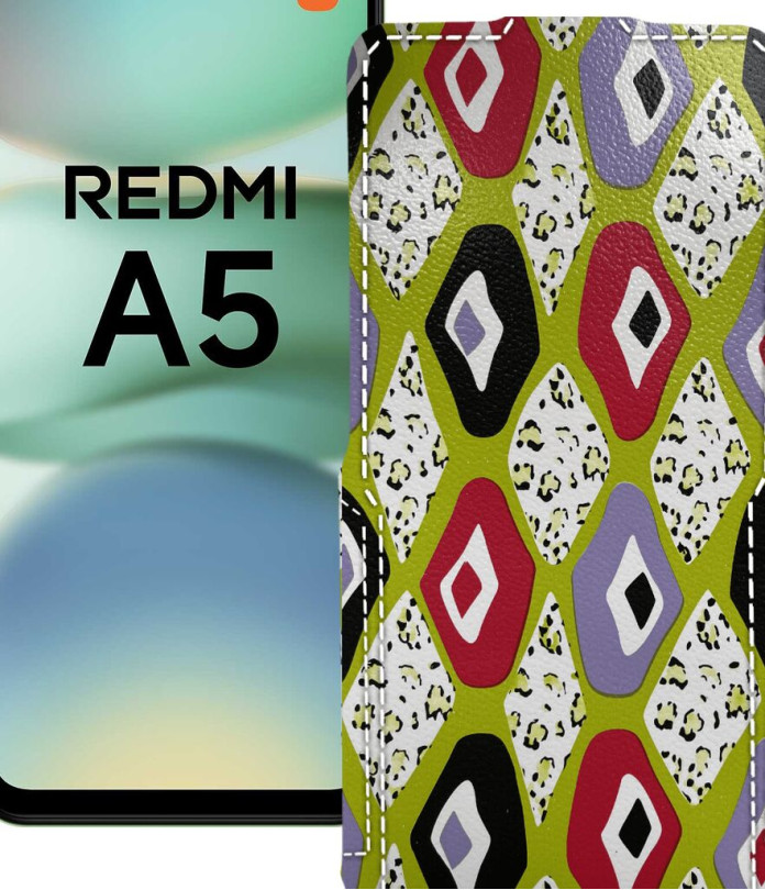 Чохол-флип з екошкіри для телефону Xiaomi Redmi A5