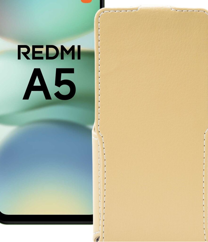 Чохол-флип з екошкіри для телефону Xiaomi Redmi A5