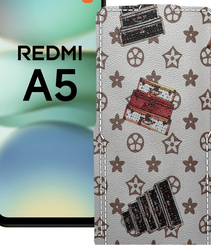 Чохол-флип з екошкіри для телефону Xiaomi Redmi A5