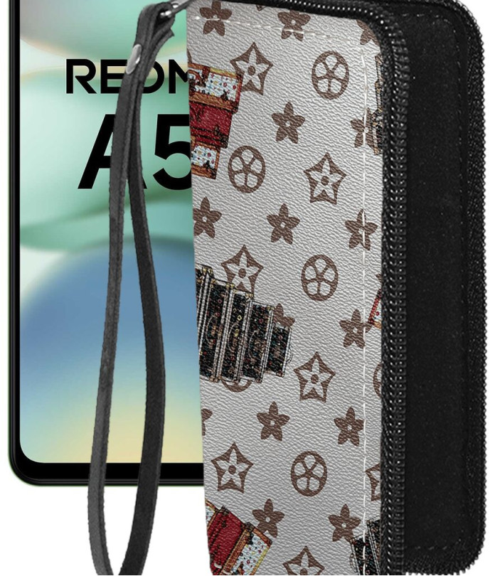 Чохол-гаманець з екошкіри для телефону Xiaomi Redmi A5