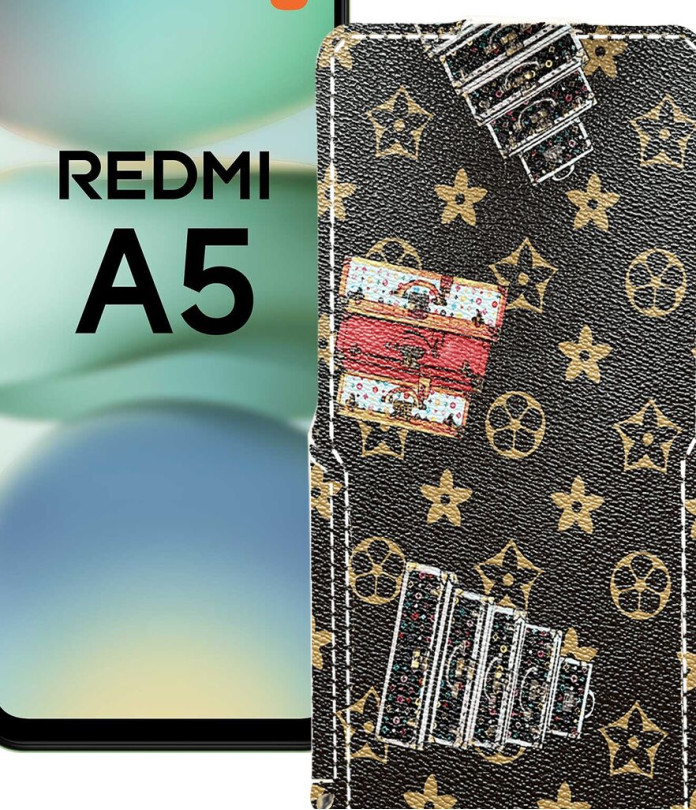 Чохол-флип з екошкіри для телефону Xiaomi Redmi A5