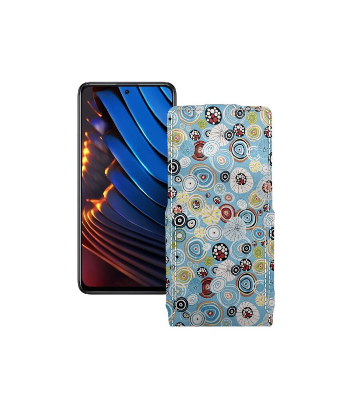 Чохол-флип з екошкіри для телефону Xiaomi Poco X3 GT