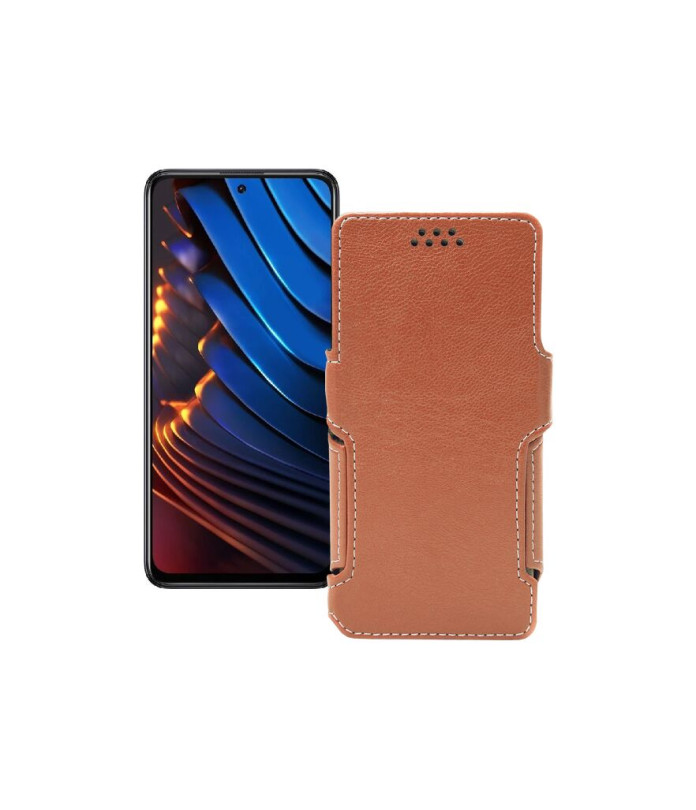 Чохол-книжка з екошкіри для телефону Xiaomi Poco X3 GT