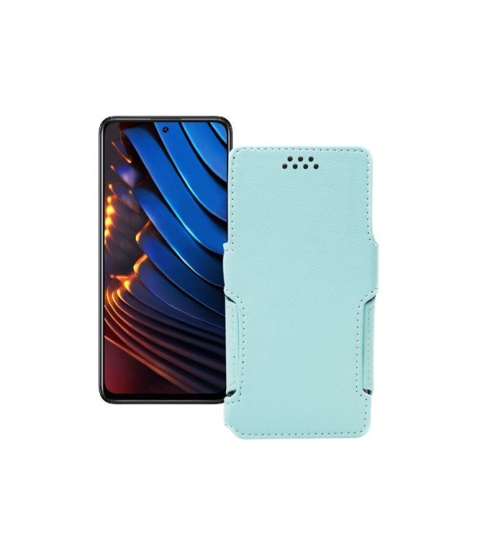 Чохол-книжка з екошкіри для телефону Xiaomi Poco X3 GT