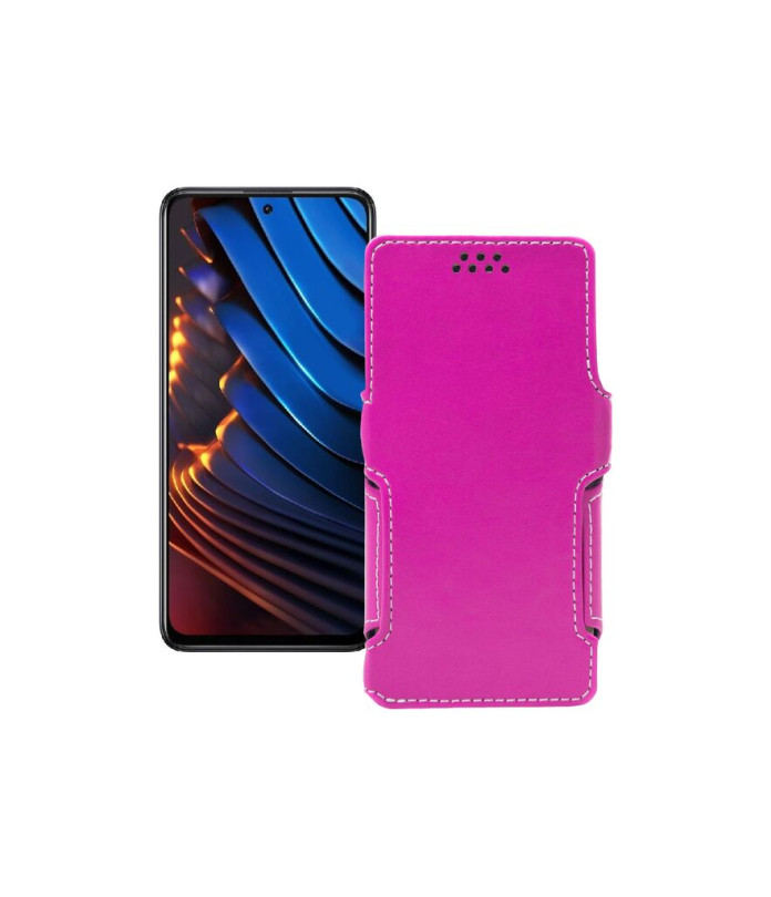 Чохол-книжка з екошкіри для телефону Xiaomi Poco X3 GT