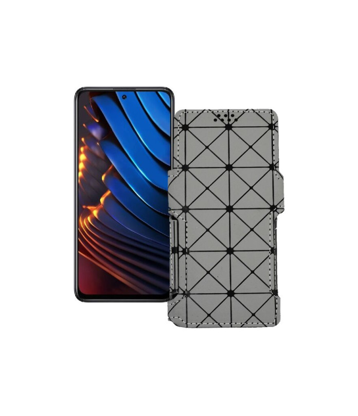 Чохол-книжка з екошкіри для телефону Xiaomi Poco X3 GT