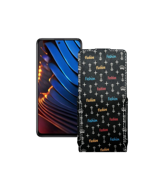 Чохол-флип з екошкіри для телефону Xiaomi Poco X3 GT