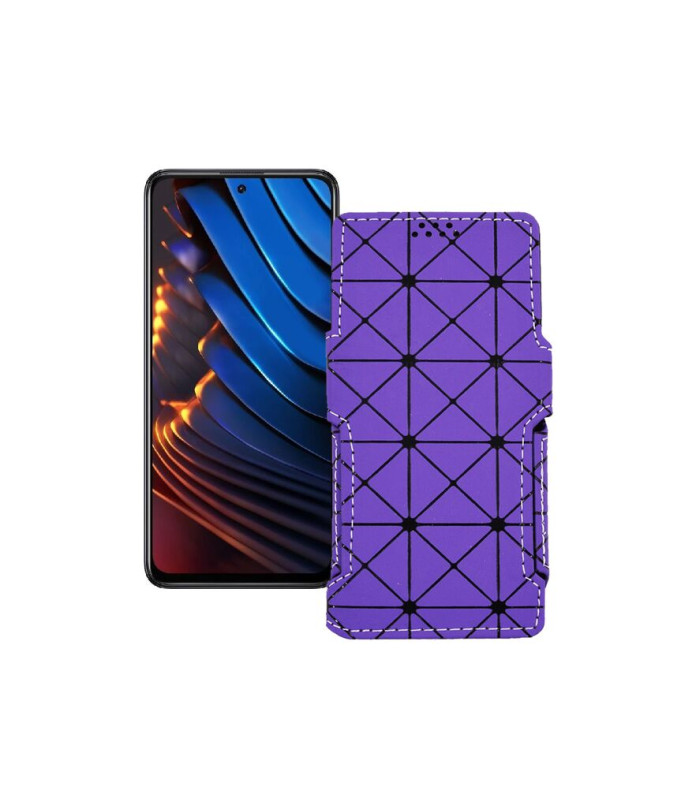 Чохол-книжка з екошкіри для телефону Xiaomi Poco X3 GT