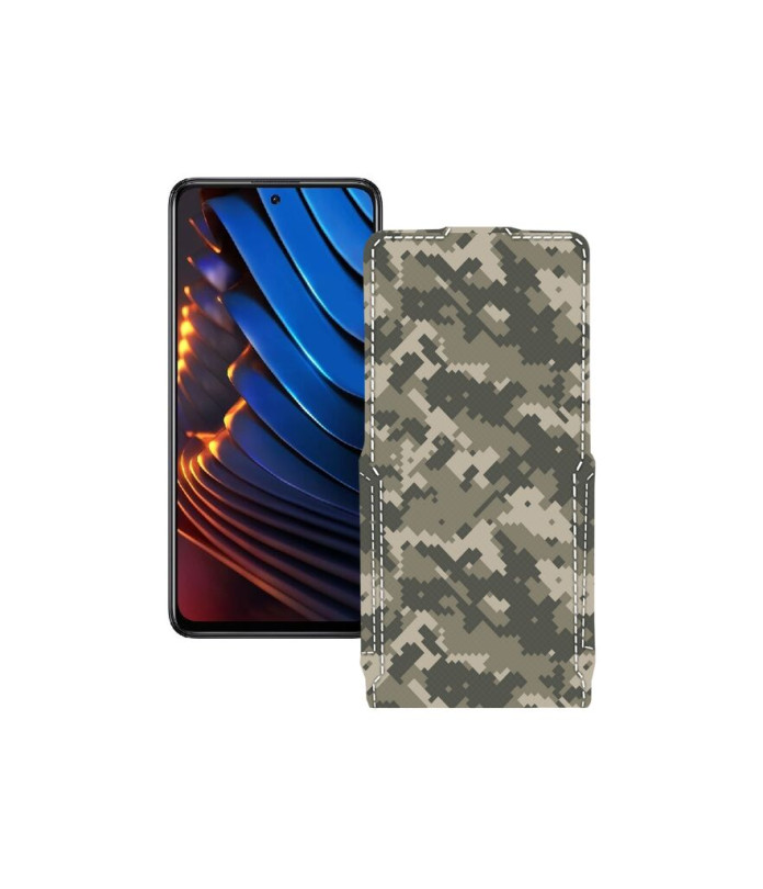 Чохол-флип з екошкіри для телефону Xiaomi Poco X3 GT