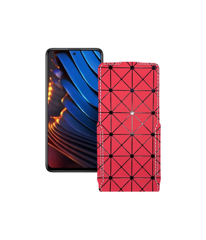 Чохол-флип з екошкіри для телефону Xiaomi Poco X3 GT