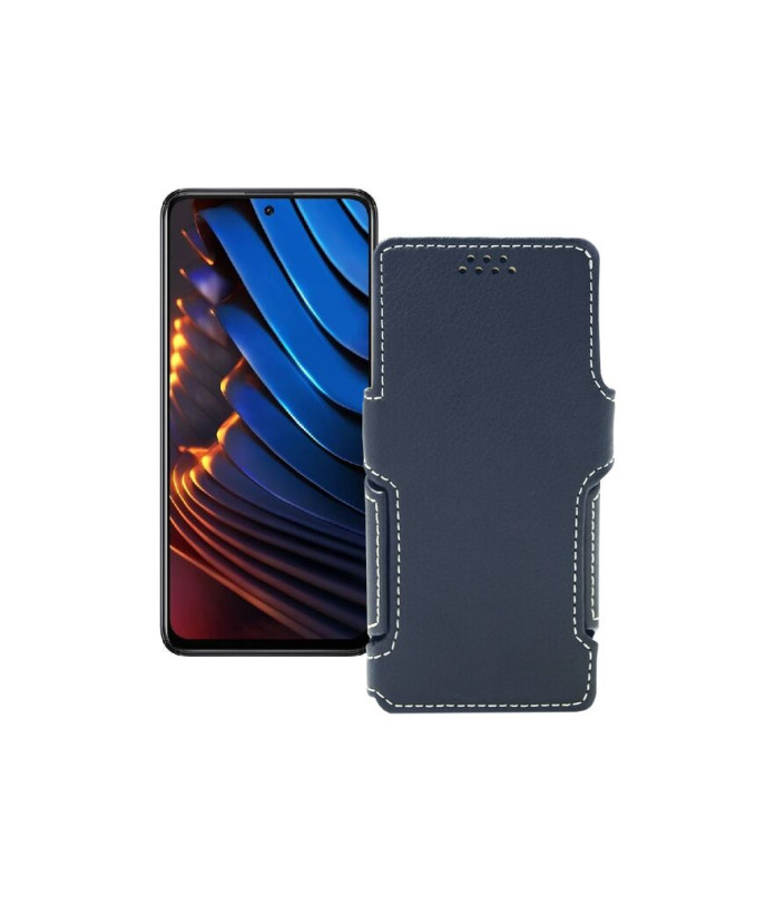 Чохол-книжка з екошкіри для телефону Xiaomi Poco X3 GT