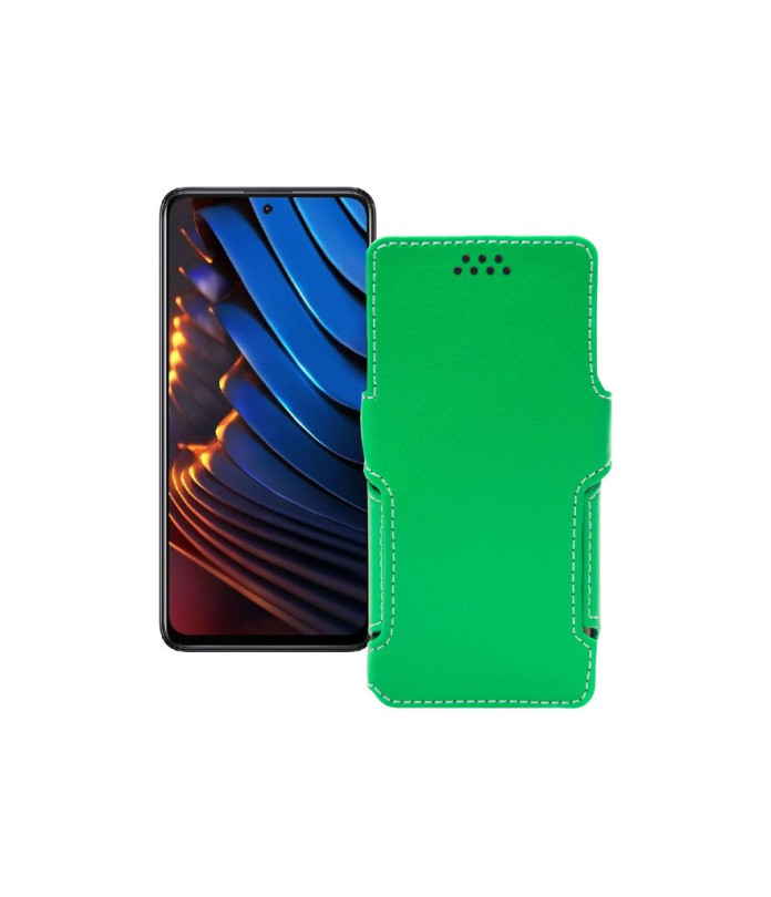 Чохол-книжка з екошкіри для телефону Xiaomi Poco X3 GT