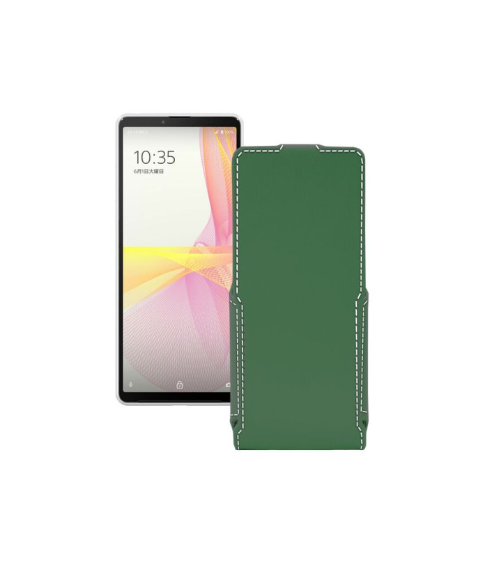 Чохол-флип з екошкіри для телефону Sony Xperia 10 III lite