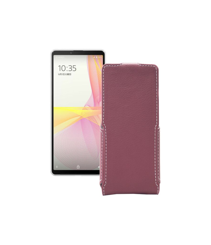 Чохол-флип з екошкіри для телефону Sony Xperia 10 III lite