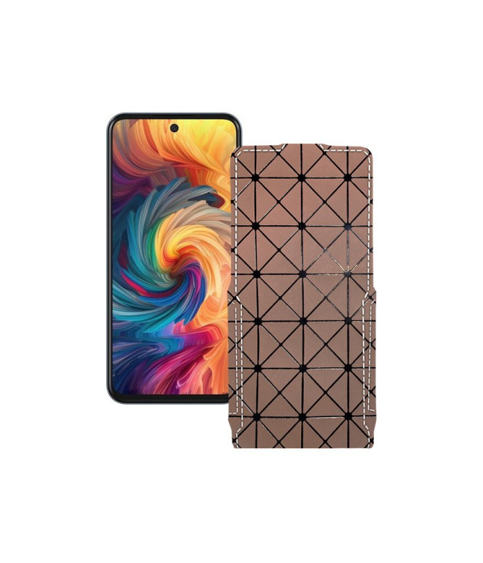 Чохол-флип з екошкіри для телефону ZTE Nubia V70