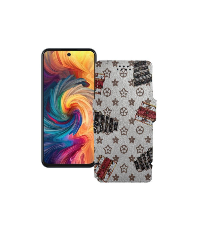 Чохол-книжка з екошкіри для телефону ZTE Nubia V70