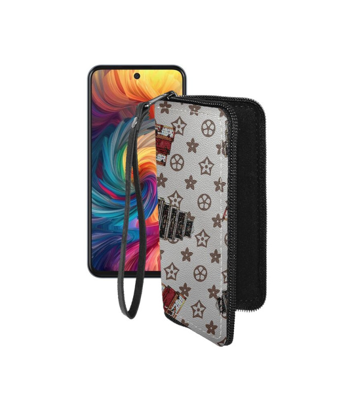 Чохол-гаманець з екошкіри для телефону ZTE Nubia V70