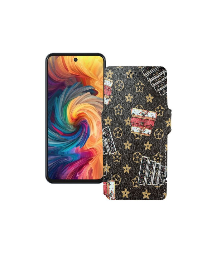 Чохол-книжка з екошкіри для телефону ZTE Nubia V70