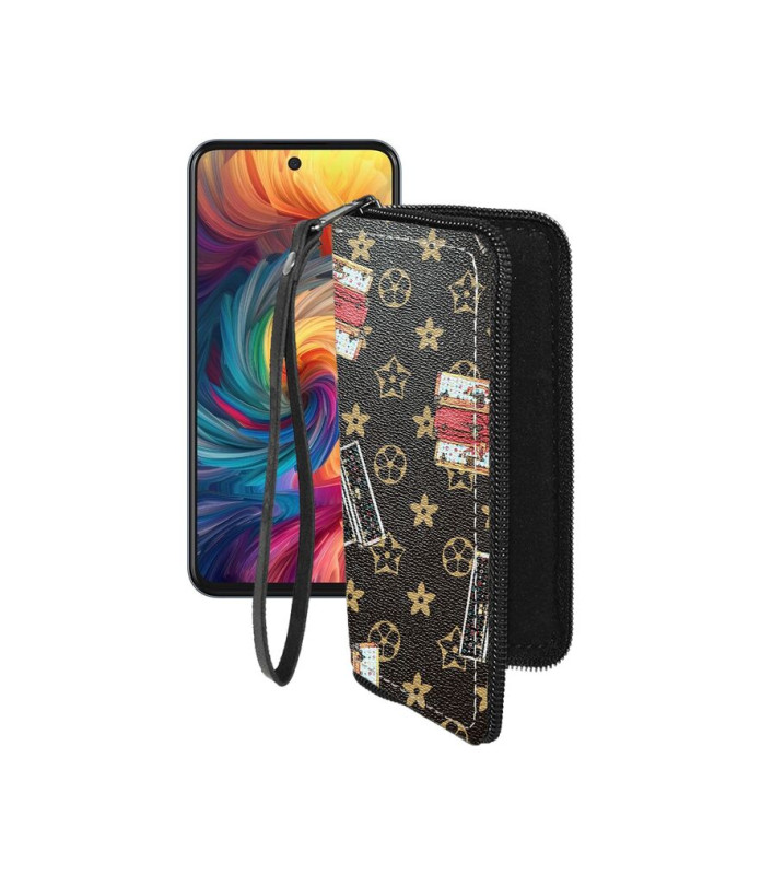 Чохол-гаманець з екошкіри для телефону ZTE Nubia V70