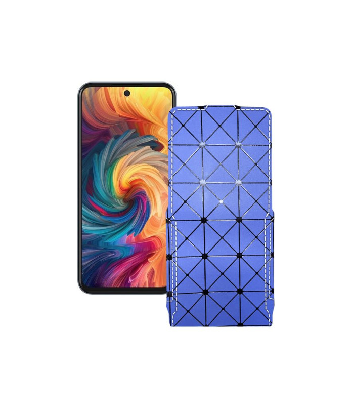 Чохол-флип з екошкіри для телефону ZTE Nubia V70