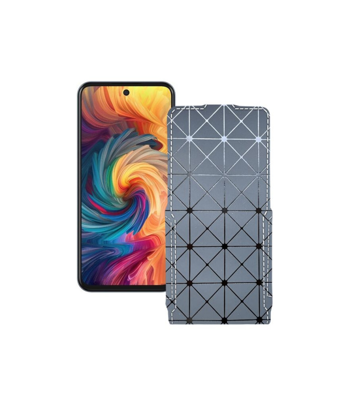 Чохол-флип з екошкіри для телефону ZTE Nubia V70