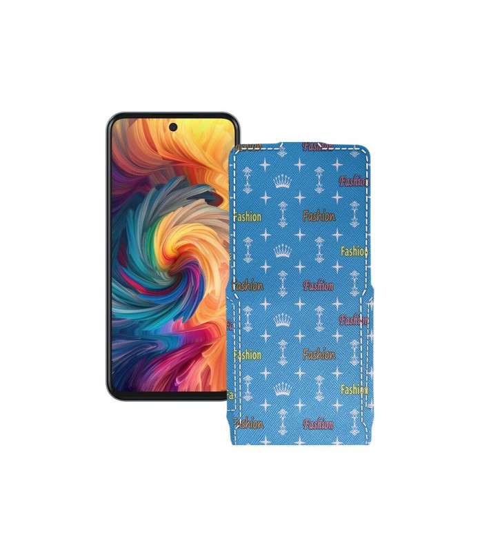 Чохол-флип з екошкіри для телефону ZTE Nubia V70