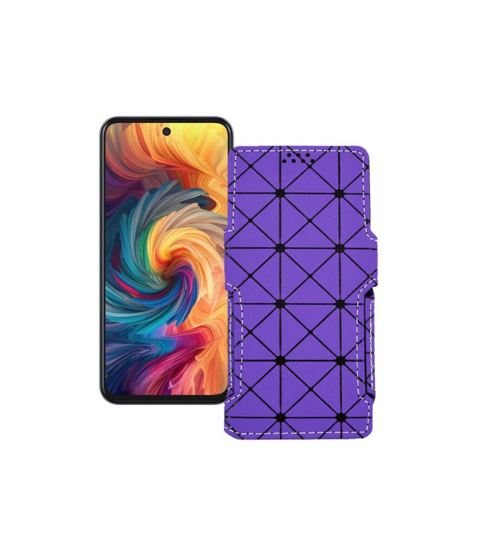 Чохол-книжка з екошкіри для телефону ZTE Nubia V70