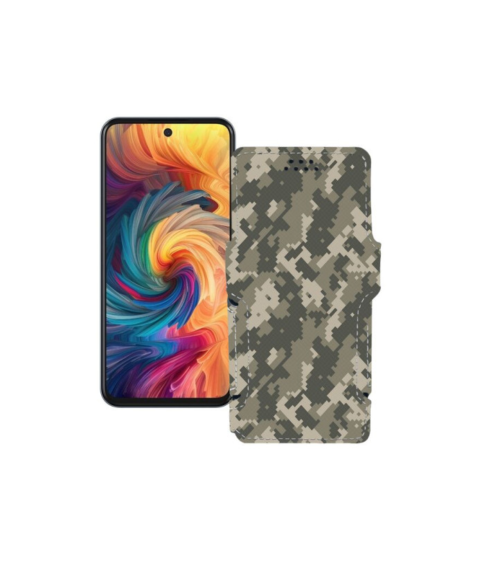 Чохол-книжка з екошкіри для телефону ZTE Nubia V70