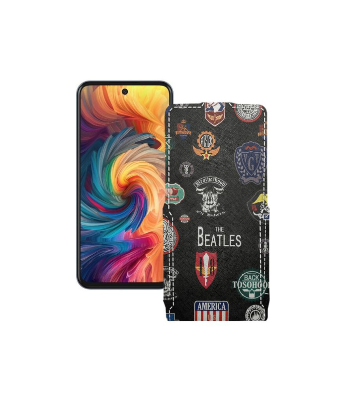 Чохол-флип з екошкіри для телефону ZTE Nubia V70